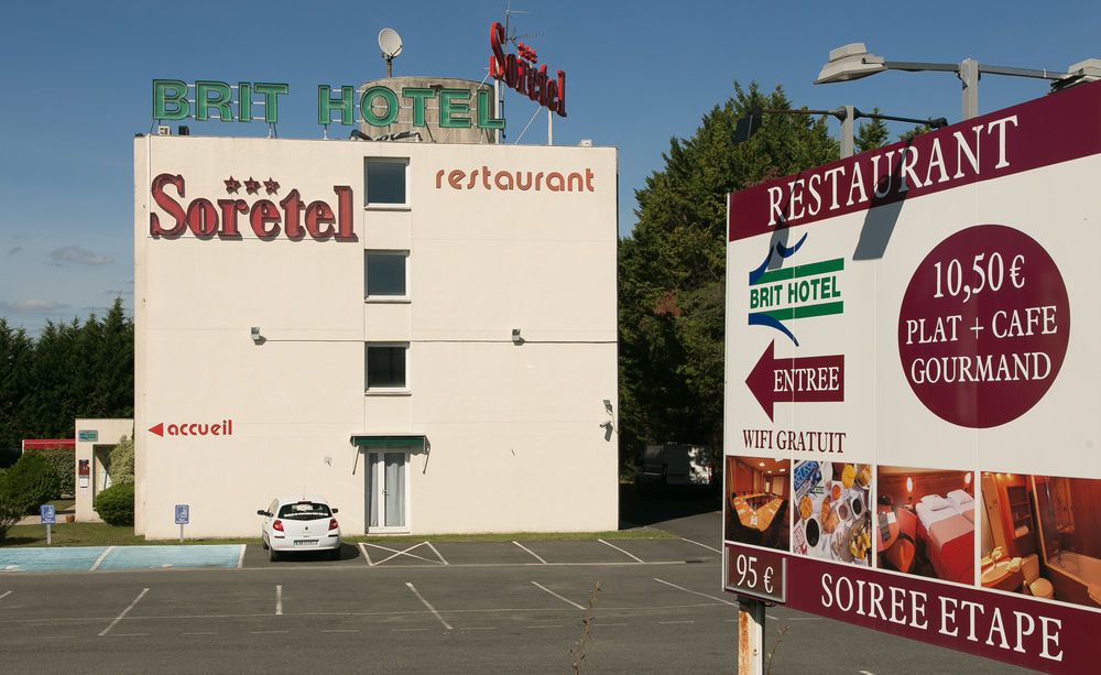 Brit Hotel Bordeaux Aeroport - Le Soretel Mérignac Exterior foto